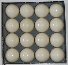 16 White Pool Snooker Billiard