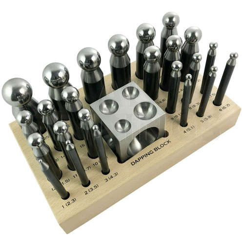 Doming block and - block,