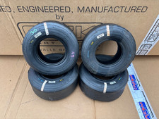 VEGA CADETTI  USED - UK SLICK KART TYRES SET / ROTAX IAME CADET GO KART REF 38