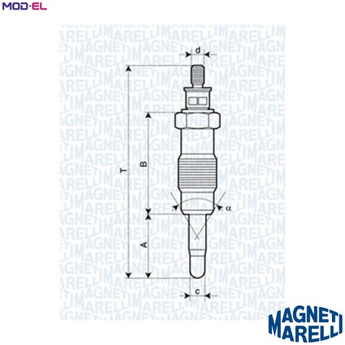 Glow plug 062580704304 for - glow,