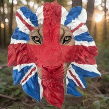 Lion Head Wall Mounted Resin