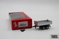 Herpa Tandem Construction tipper-trailerMeiller silver No. 076975 1:87 /HN502 
