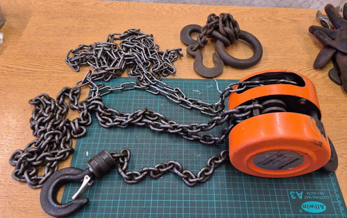Silverline ton hand chain - silverline,
