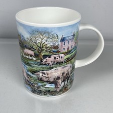 Hudson Middleton Mug Fine Bone China Alex Williams Country Pictures Farm 300ml