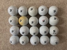 20 Bridgestone Tour B X golf balls Grade A/B