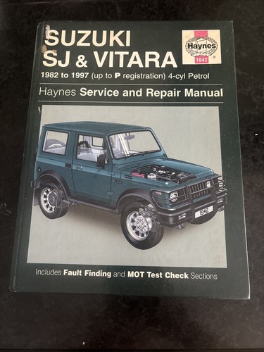 Suzuki vitara haynes - suzuki, sj