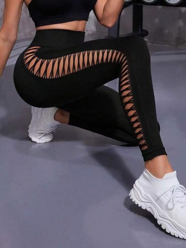 Women high waisted hollow - waisted,