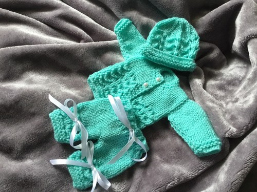 Hand knitted dolls - knitted,