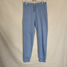 Primark Joggers Jogging Bottoms XS 6/8 Blue Jersey Sweatpants Casual Gym Casual