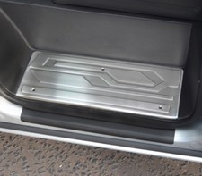 4Pc Chrome Door Sill Trim
