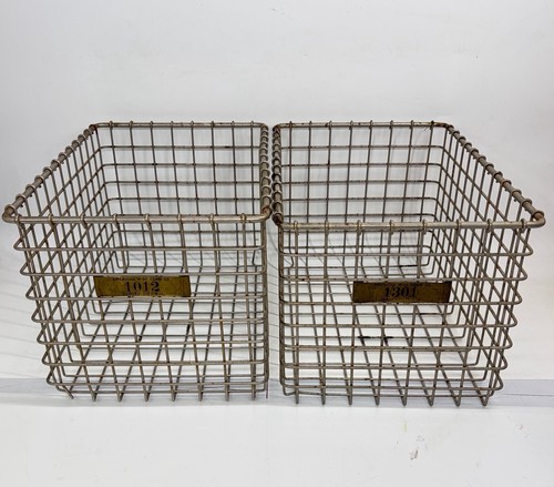 Pair vintage wire - wire, locker