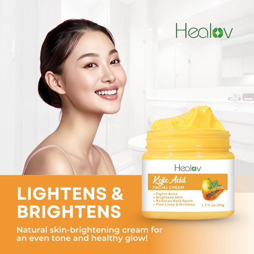 Kojic acid cream skin - acid, –