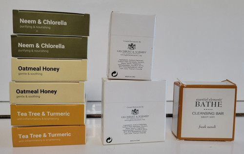 Lot bar soaps from - bar, n