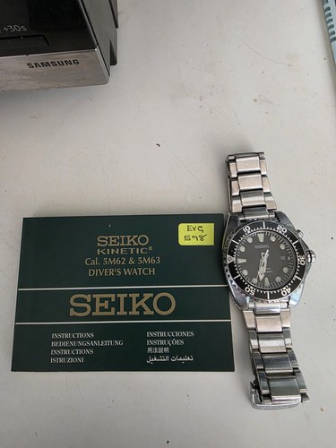 Seiko men kinetic - men's, watch