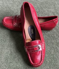 M&S Footglove Red Patent