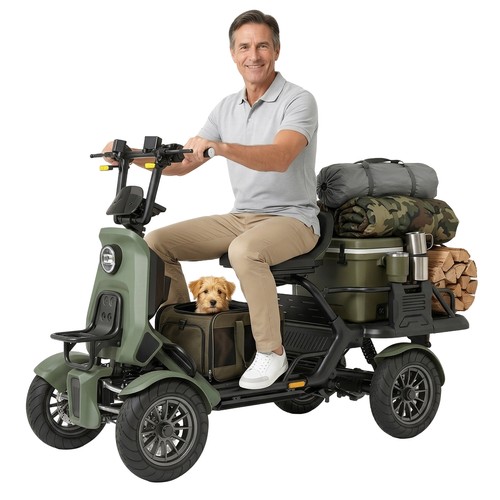 Heavy duty wheel - duty, electric