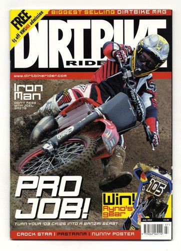 Dirt bike rider magazine - dirt,