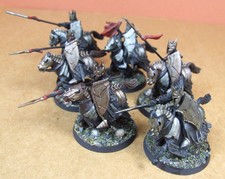Warhammer Lord of the Rings Morgul Knights x6- plastic - painted (BF1B)