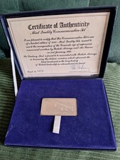 1976 Concorde Silver Ingot