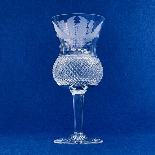 Vintage edinburgh crystal tall - edinburgh,