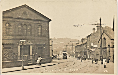 Shipley otley road 77 tram - shipley., #