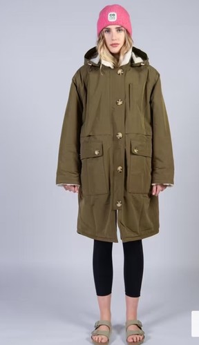 Toast parka coat - toast,