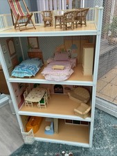 Vintage 80/90s Sindy 4 Storey Play House with Furniture and Accessories Bundle