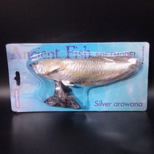 Silver arowana ancient fish - silver,