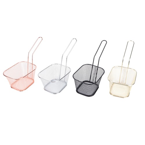 4pcs mini fry basket set - set, for