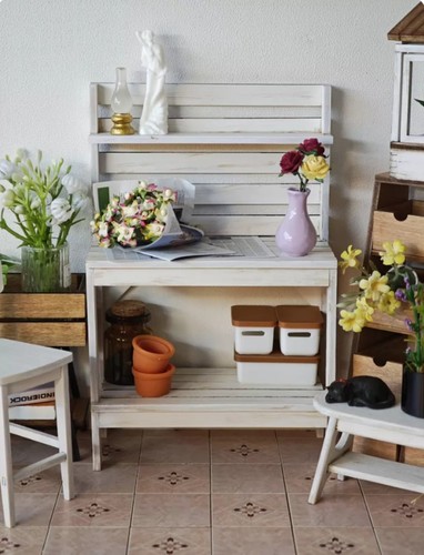 Storage rack bench scale - storage,