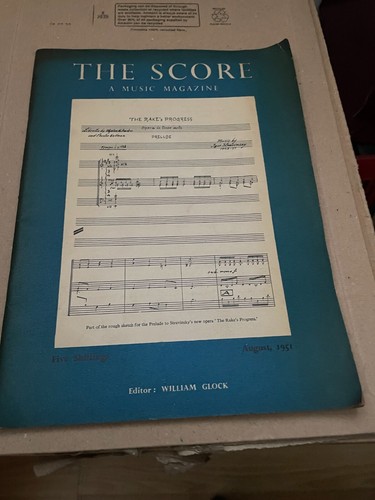 The score music - a, magazine
