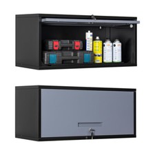 Wall-Mounted Metal Storage