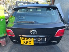 2009 TOYOTA AVENSIS BOOT LID TAILGATE BLACK SAND 209