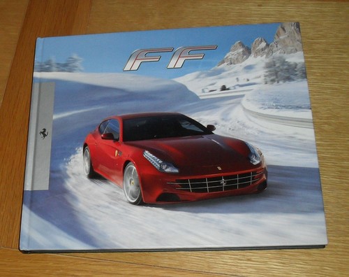 Ferrari hardback brochure - hardback,