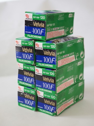 Fujichrome velvia rvp 100f - x,