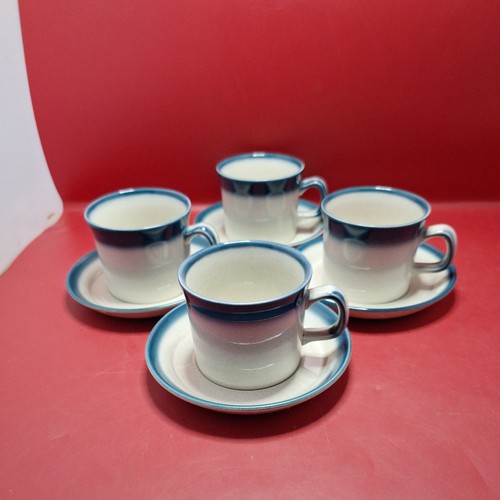 Wedgwood blue pacific tea cups - pacific,