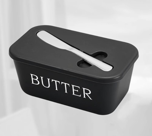 Butter dish box storage tray - storage,