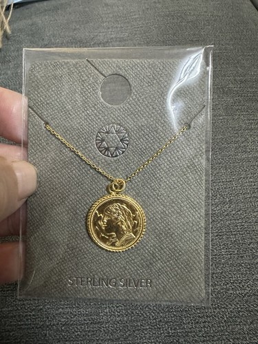 Replica roman coin necklace - replica,