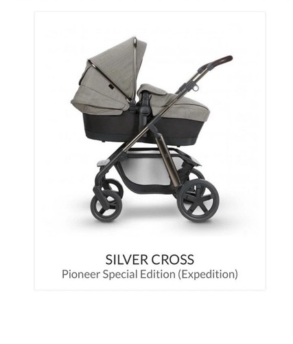 Silver cross pioneer pram - silver, in