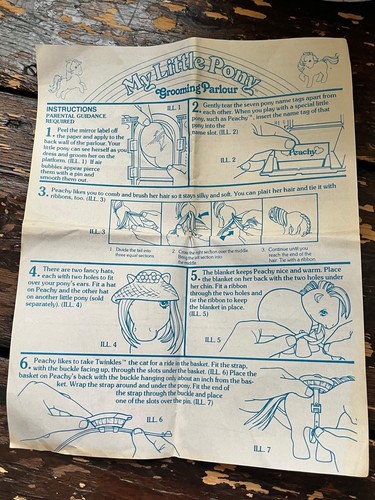 Little pony grooming - little,