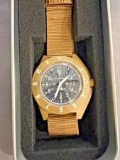 marathon navigator watch, 42mm flat dark earth, NIB with papers