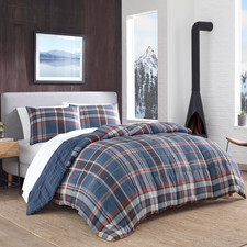Reversible queen comforter set - queen,