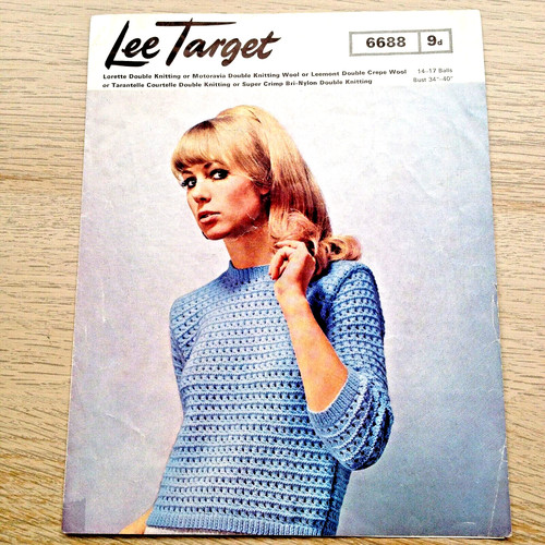 Vintage 1960 knitting - dk,