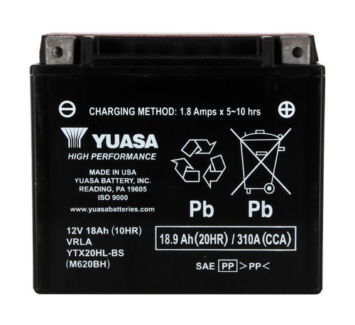 Yuasa ytx20hl kawasaki gpz - yuasa,