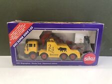 SIKU 3432 Mercedes Benz Wrecker Truck 24 Hour Recovery 1/55 Scale