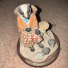 Wind In The Willows Figurines - ‘Mr Badger and Friends’