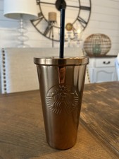 Starbucks Rose Gold Tumbler