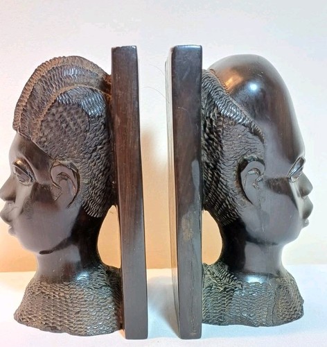 Hand crafted african bookends - hand,