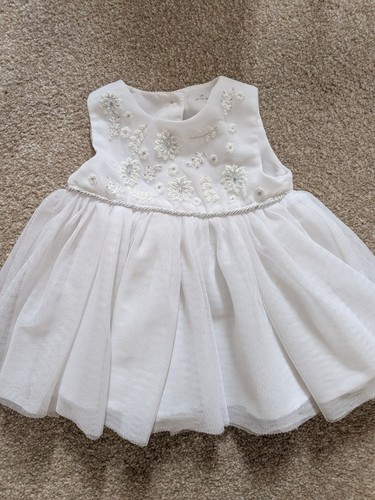 Baby girls white occasion - f&f,