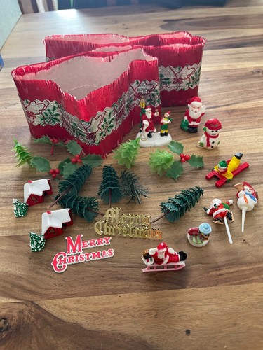 Vintage christmas cake - vintage,